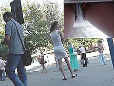 Random Upskirt Chick In The Street