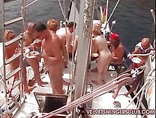 Velvet Swinger Club Boat Trip Gangbang And Orgy