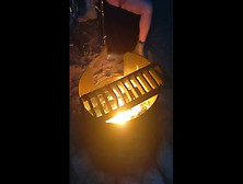 Relaxing Fire And Pussy Rub
