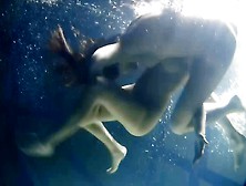 Sexy Lesbians And Solo Girls Make Out Underwater