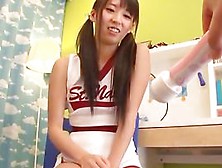 Spicy Japanese Teen Model Yuuki Itano Engulfs Cock And Swallows