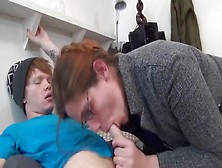Mom Catches Son Jerking