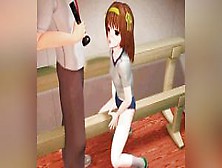 Anime Hentai Student Fucked With A Baseball Bat