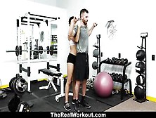 Therealworkout - Hot Sexy Personal Assistant Fucks Her Client
