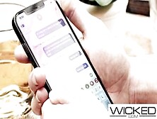 Wicked - Maya Woulfe Gets Into Juicy Threesome & Gets Fucked Hard