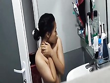 Spying Narcissistic Teen Before Shower