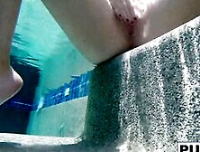 Underwater Pool Masturbation Session With Samantha Rone
