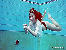 Underwater Swimming Babe Alice Bulbul