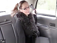 Kinky Brunette American Demona Have Sex With A Taxi Driver
