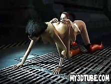 3D Harley Quinn Gets Her Pussy Licked By Wonder Woman