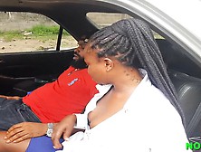 Ladygold Africa Had A Good Time With Popular Nigerian Porn Star Krissyjoh Chris In The Car