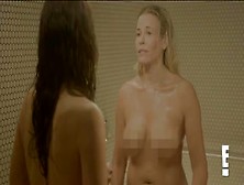 Sandra Bullock And Chelsea Lately In The Shower