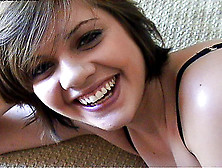 Attractive Teen Gal Hailey James Strips Her Panties And Receives Good Pounding.