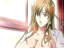 Naughty Hentai Doctor With Huge Boobs Tittyfucking And Facial Cumshoting
