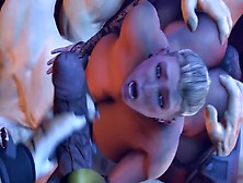 Animelois Busty 3D Blonde Gets Fucked By The Emperor And His Men. Mp4