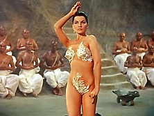 The Indian Tomb Debra Paget Stripping Her Robe