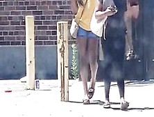 Nice Ass Shorts On This Black 19 Year Old Keep Watching