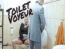 Toilet Voyeur Starring Kathy Anderson