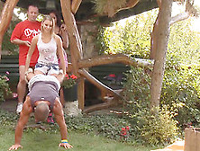 Swapping Partners Outdoors Started By Two Hotties Bernice And Cipriana
