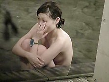Asian Girl Is Sitting Naked Getting Sweated In The Sauna Nri026 00