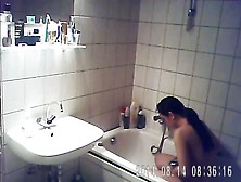 Sexy Girlfriend Showers For A Spy Camera
