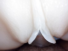 Amazing Oriental Pale Shaved Cunt Extreme Close Up Fuck