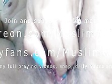 Real Amateur Muslim Arab Milf Into Hijab Masturbate Squirting Soak Cunt And Sins On Web Cam