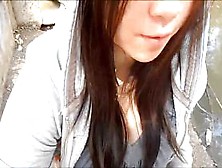 Asian Chick Sucking And Swallowing
