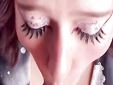 Tiktok Whore Suck Dick And Got Cum On Her Face / Point Of View Fellatio - Cyberlycrush