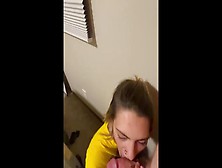 Gf Likes Point Of View Bj And Fuck With Sperm Shot