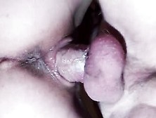 Risky And Bawdy Creampie For Kinky Teen Very Close-Up - Creampie