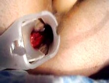 Squirt With Speculum In My Ass Close Up