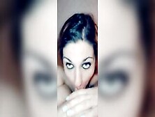 Skank Gets A Mouthful Of Cum