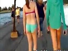 Candid Mom I'd Like To Fuck Bikini Ass Gazoo West Michigan Arse