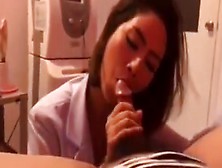 Junior Thai Doctor In Her Clinic