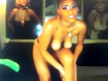 Busty Sexy Ebony Honey On Live Webcam