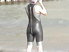 Candid Camera Ass Spied By The Beach Voyeur Hunter 06Zj