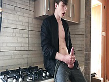 Gay Boy In Step Son Jerking Off When His Daddy Not In Home (23Cm)
