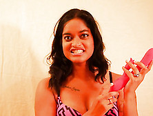 Cute Indian Excited To Try Out A New Sex Toy