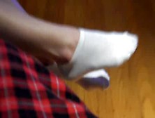 Girlfriend's Sock Tease