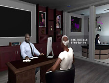 Beauty Receptionist Get Threesome With Boss And Partner ( Part 01) - 3D Animation V498