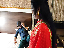 A Desi Wifey Working In A Hotel Submitted To A Strong Fiance