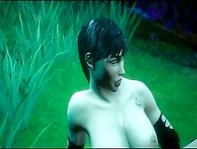 Sexy Shemale Ninja Explores The Jungle In A Mind-Blowing 3D Adventure