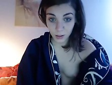 Amazing Homemade Record With Webcam,  Brunette Scenes
