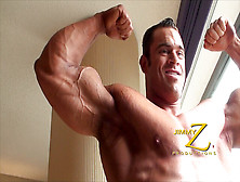Ample Max Muscle Posing