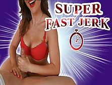 Incredible Fast Speed Handjob Is Testing His Limits