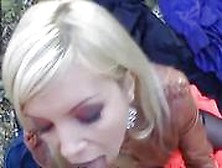 Fervent Blonde Hottie Fucked In Public