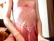 Amateur Solo From A Titty Blonde Tranny