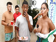 Watch Sausage Fest With Humongous Variety & Bridgette B! Free Porn Video On Fuxxx. Co
