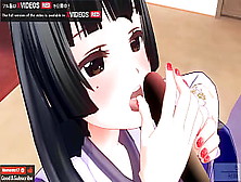 Naughty-Talking Voice Animation In Fact,  A Lewd Kimono Chick Has Anal Sex Asmr Sample Version